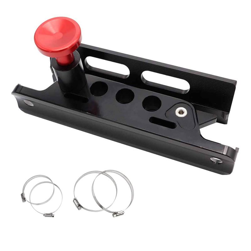 MFC Roll Bar Aluminum Fire Extinguisher Mount Kit Compatible with for Jeep Wrangler TJ JK JKU JL Gladiator JT UTV Polaris RZR Ranger - Image 1